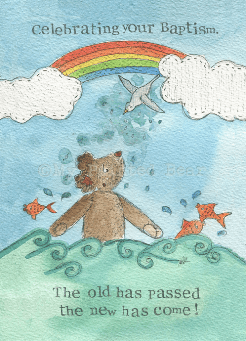 Baptism my painted bear