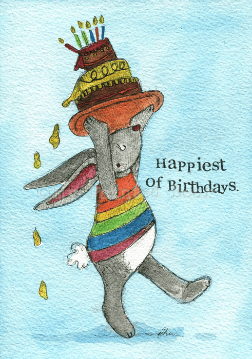 Happiest of birthdays my painted bear