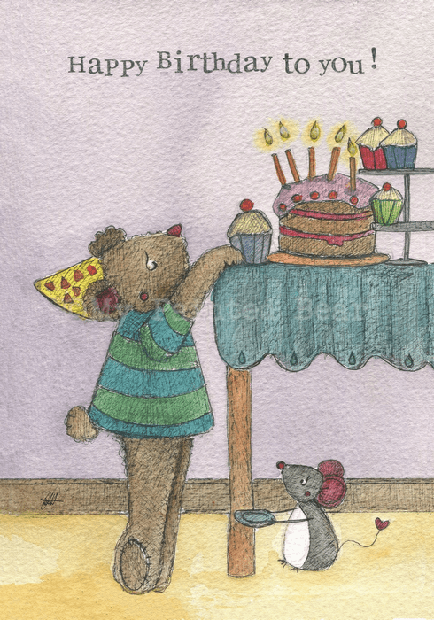 Happy Birthday to you my painted bear