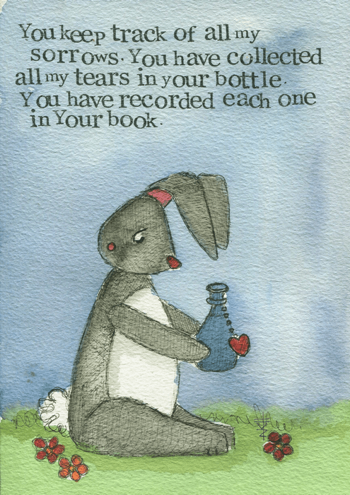 All my tears my painted bear