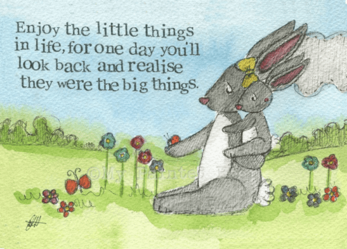 Enjoy the little things my painted bear