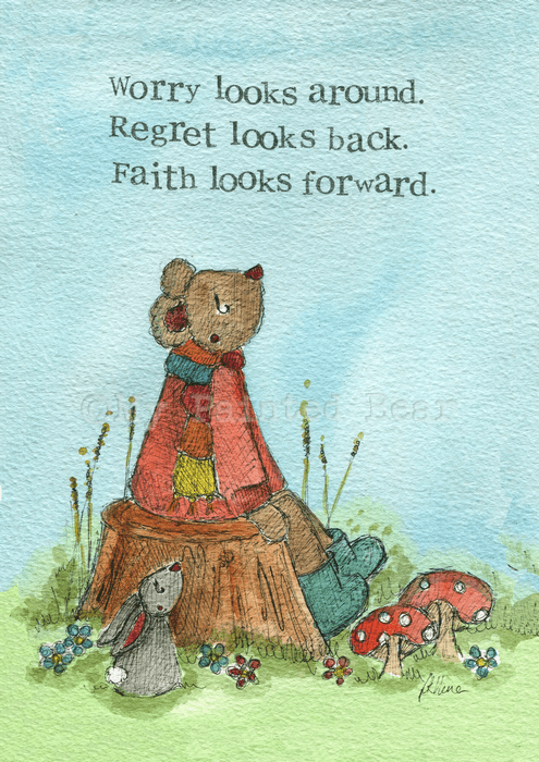 Faith-looks-Forward-my-painted-bear