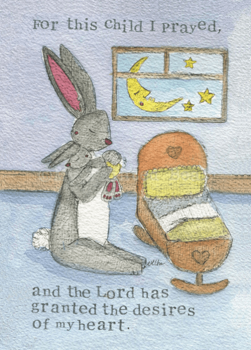 for-this-child-I-prayed-my-painted-bear