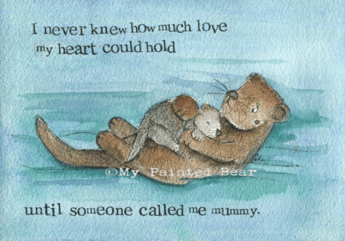 I never knew my painted bear