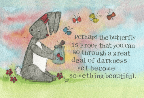 Something beautiful my painted bear