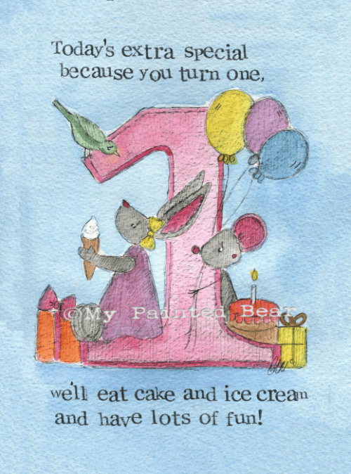 Cake and ice cream (Girls)