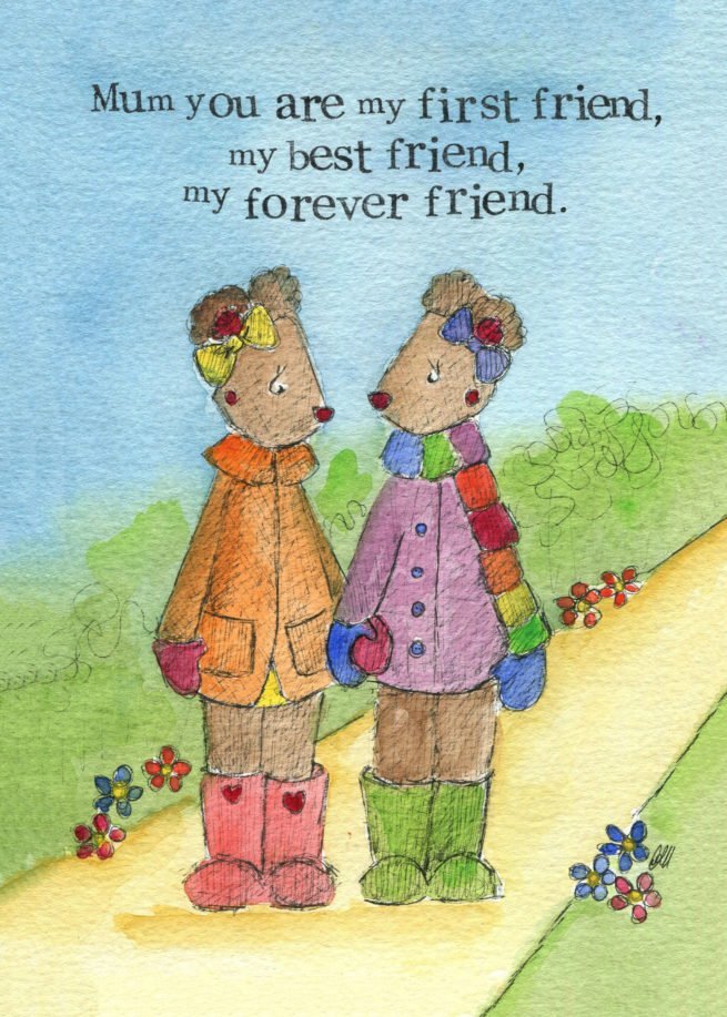 Forever Friend ~ Greeting Card