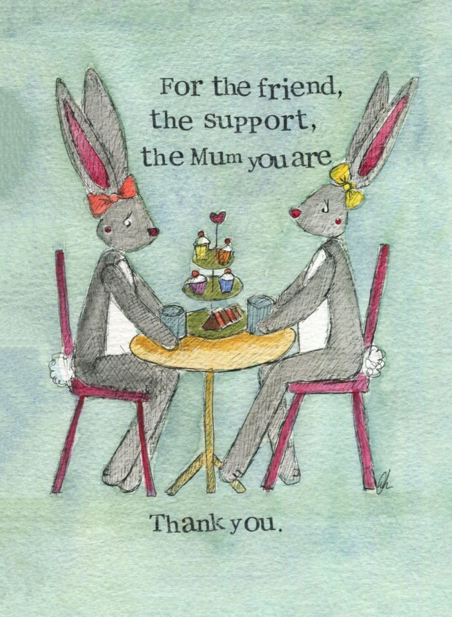 Thank you Mum ~ Greeting Card
