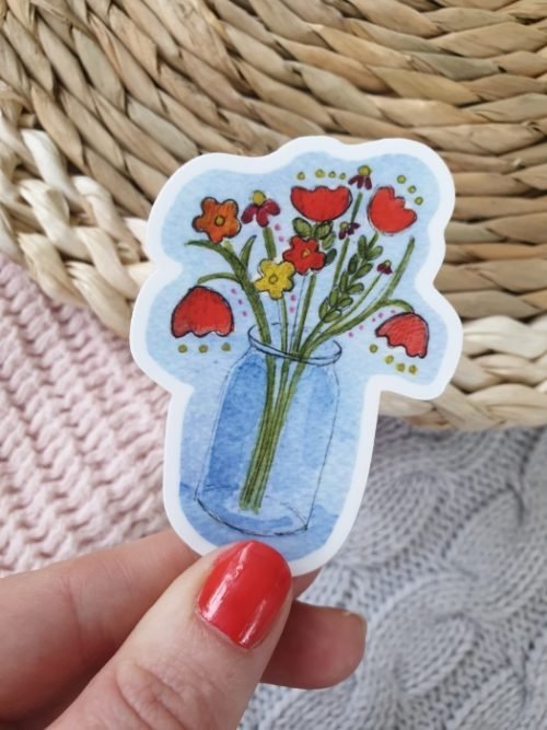 Flowers-in-a-vase