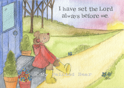 Always before me