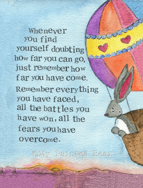 How far you've come