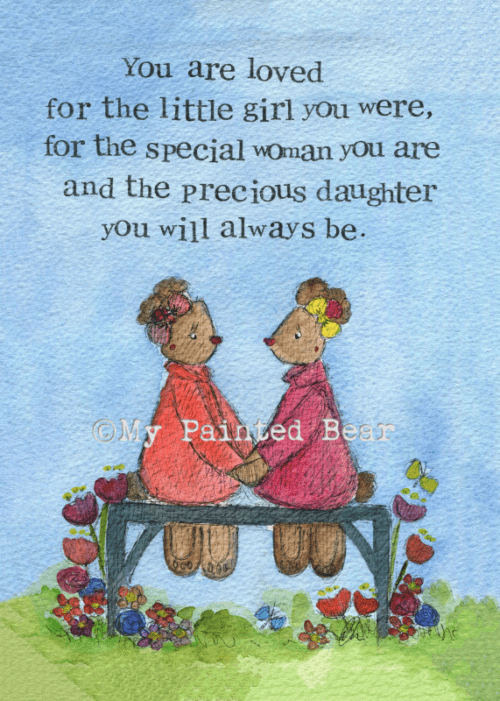 Precious daughter