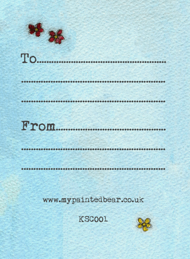 A little hug ~ Keepsake Card - Image 2