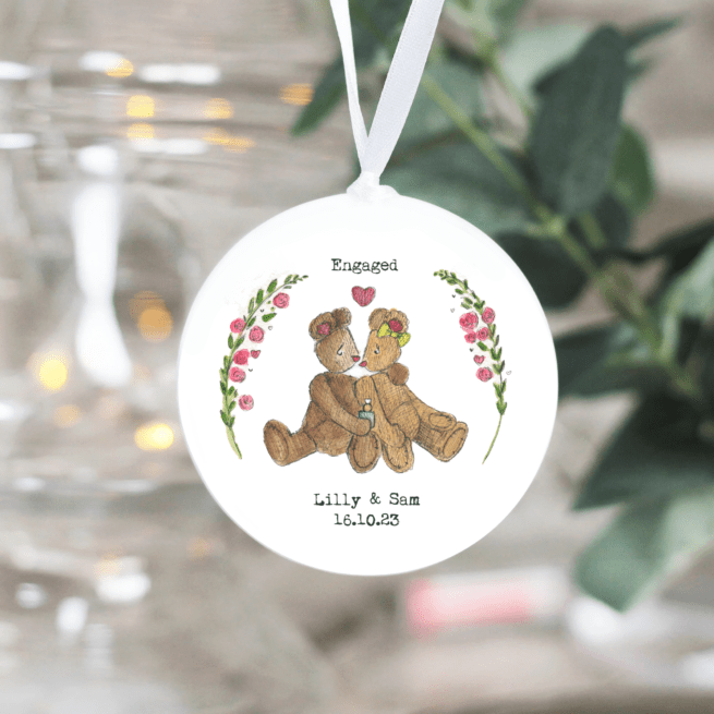Hanging Ornament ~ Engaged
