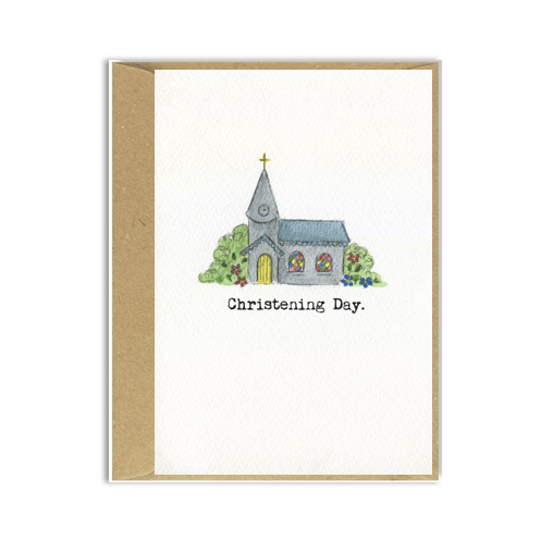 Christening Day - Mini Card